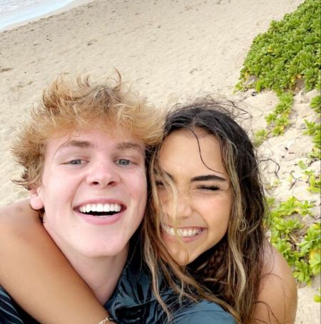 Jack Wright shared a snap with her beloved, Sienna Mae Gomez, on Instagram while they were dating. 